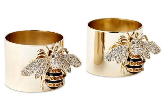 Three Jie Wish Explosive Trend Ring Cross-border Hot Sale Jewelry European And American Ladies Luxury Jewelry Bee Ring