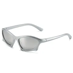 Trendy Street Shot Insta Style Poster Style - Silver Frame White Mercury - View 1