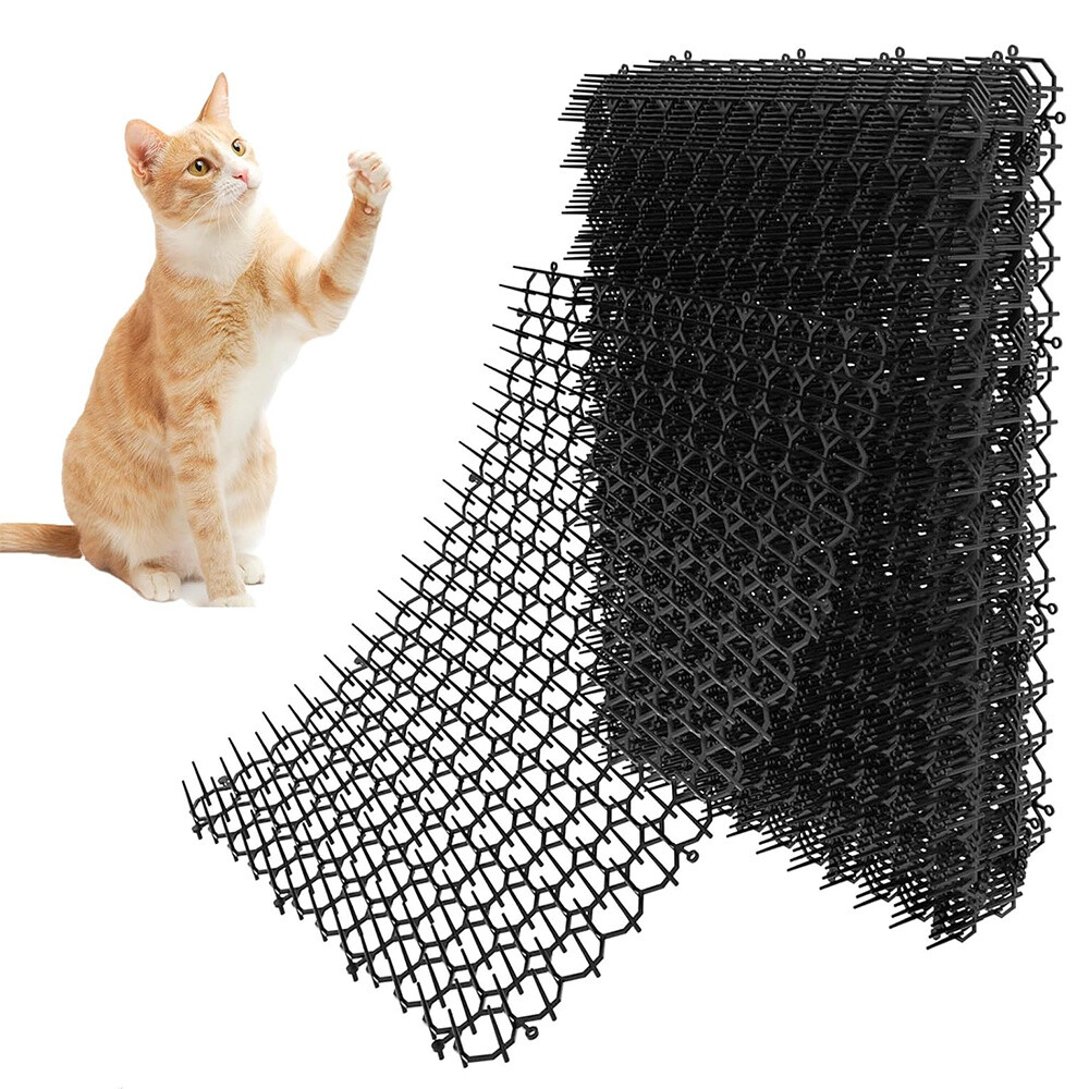 6x Cat Scat Mat Spike Anti-Cat Dog Pest Deterrent Repellent Animal Scarer Uk — foto 17
