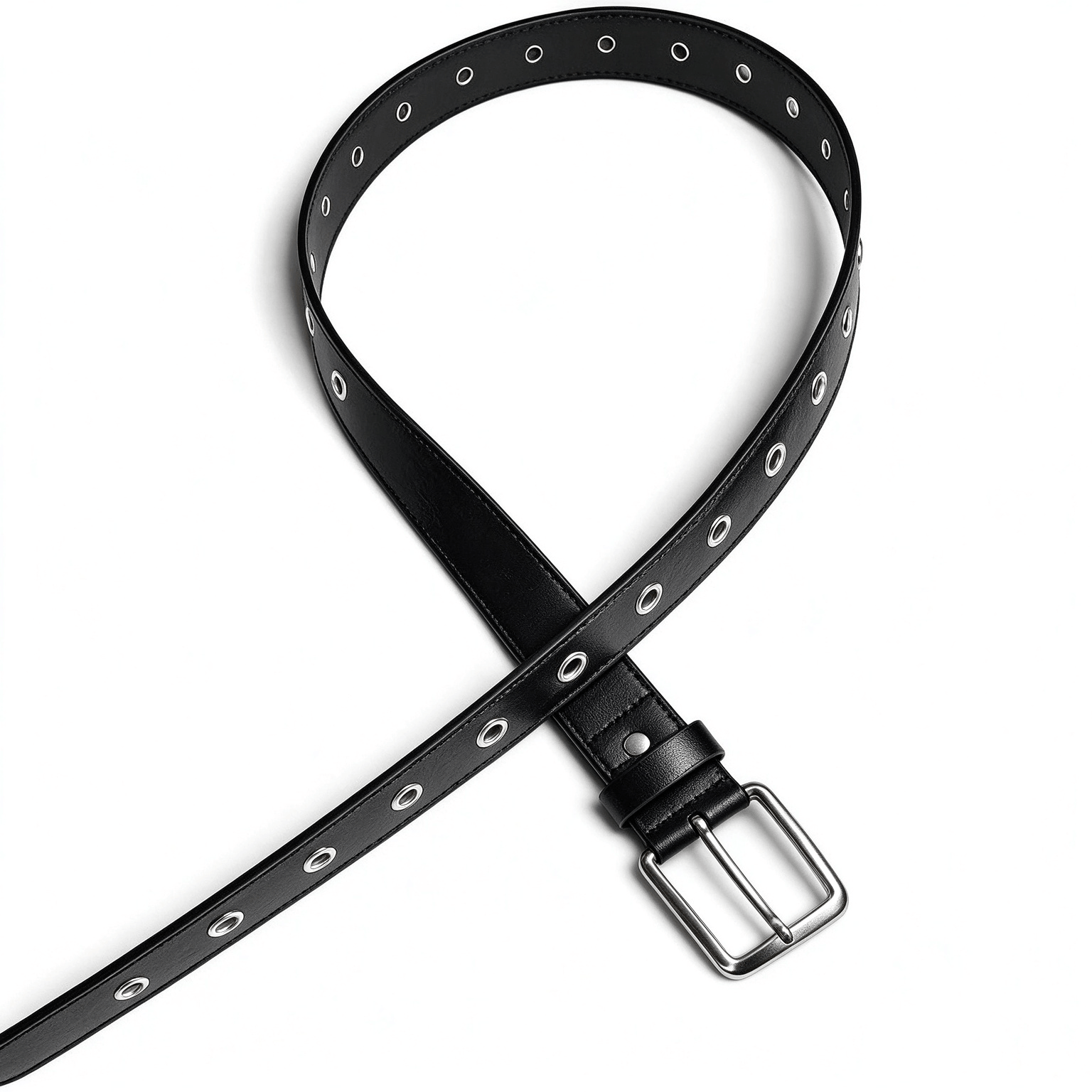 Curea cu cataramă cu capse PU unisex
