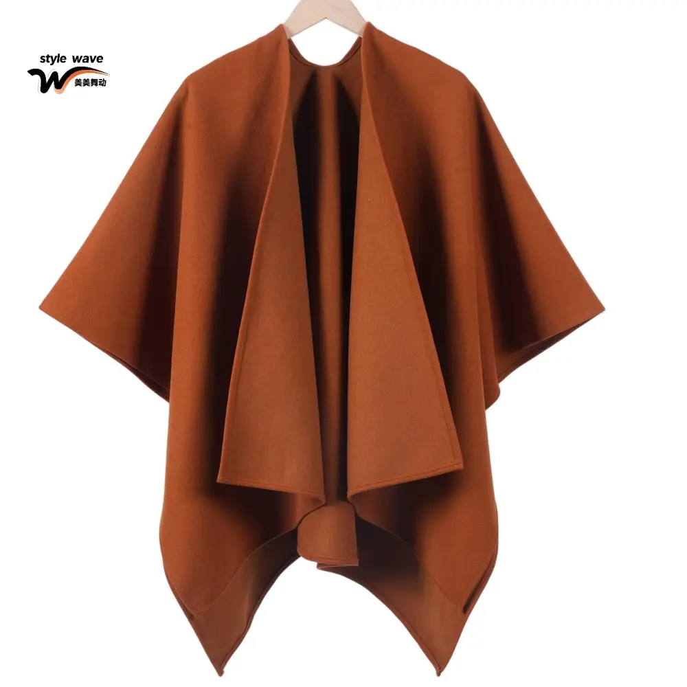 Women's French Luxury Thick Warm Shawl Coat