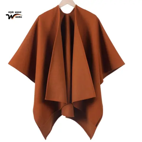Women's French Luxury Thick Warm Shawl Coat