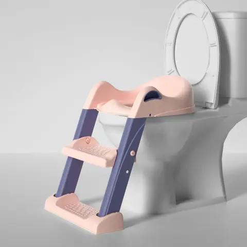 Stair-type Male and Female Baby Ladder Folding Rack Ring