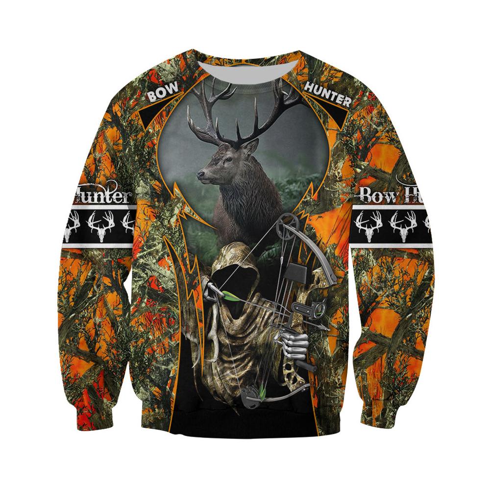 Title 2, Fashionable Mens Hoodie Deer Hunter 3D Printed...