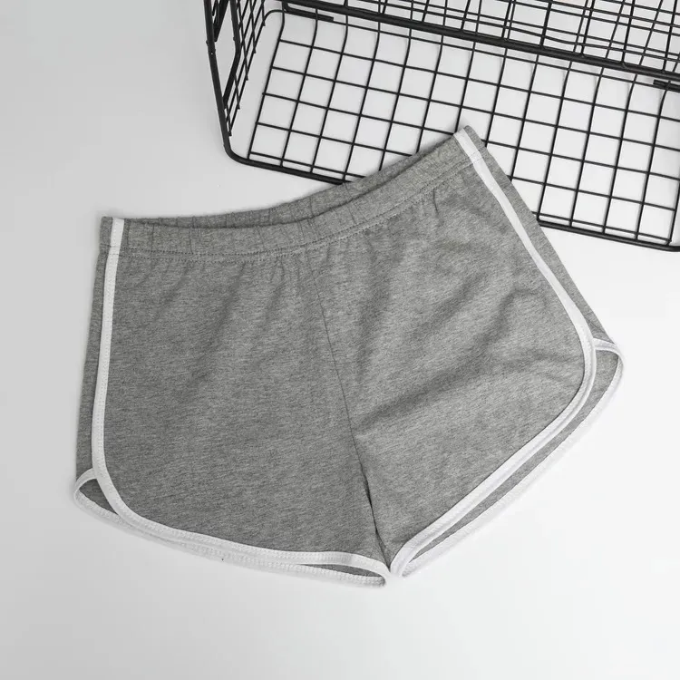 High Waist Drawstring Lounge Shorts Summer Casual Loose Fit Cotton Shorts For Women image 5