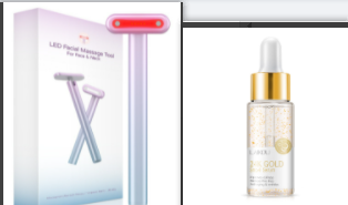 Wand Skin Care EMS Micro current Introduction Rotatable Vibration Face And Neck Massage Suit - Shop at LoveMi