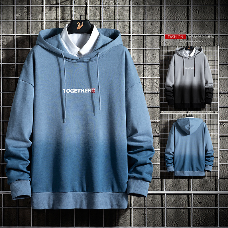 Title 4, Herren Hoodie mit lockerer Passform und Farbver...