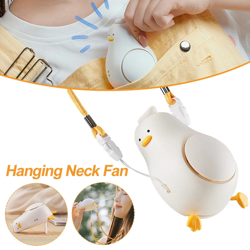 Title 1, Three-speed Mini USB Fan Cute Duck Outdoor Mini...