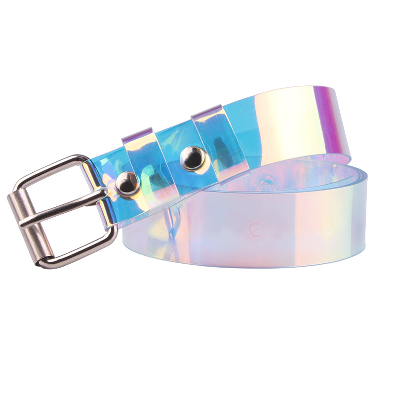 Title 6, Colorful transparent plastic belt