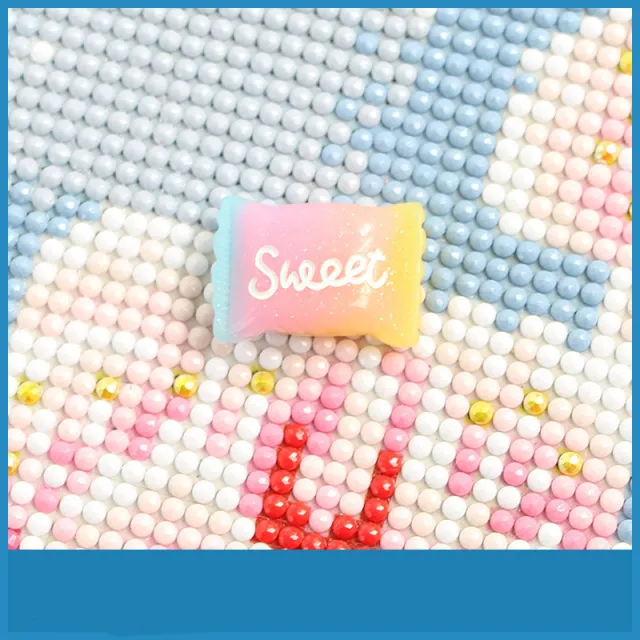 Fashion Diamond Painting New Candy Locator Bluepinkyellow Gradient - Shop at LoveMi