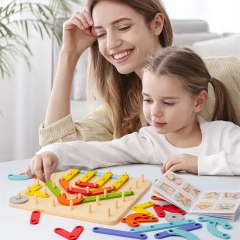 Variety Shape Assembling Column Toy