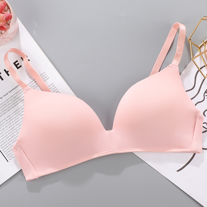 Title 5, No Rims Underwear Ladies Bra Breathable Gather Bra