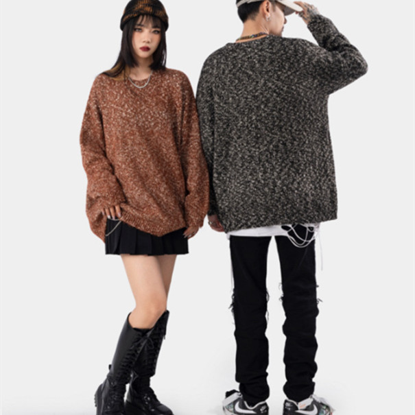 Loose Wind And Lazy Country Tide Snowflake Sweater