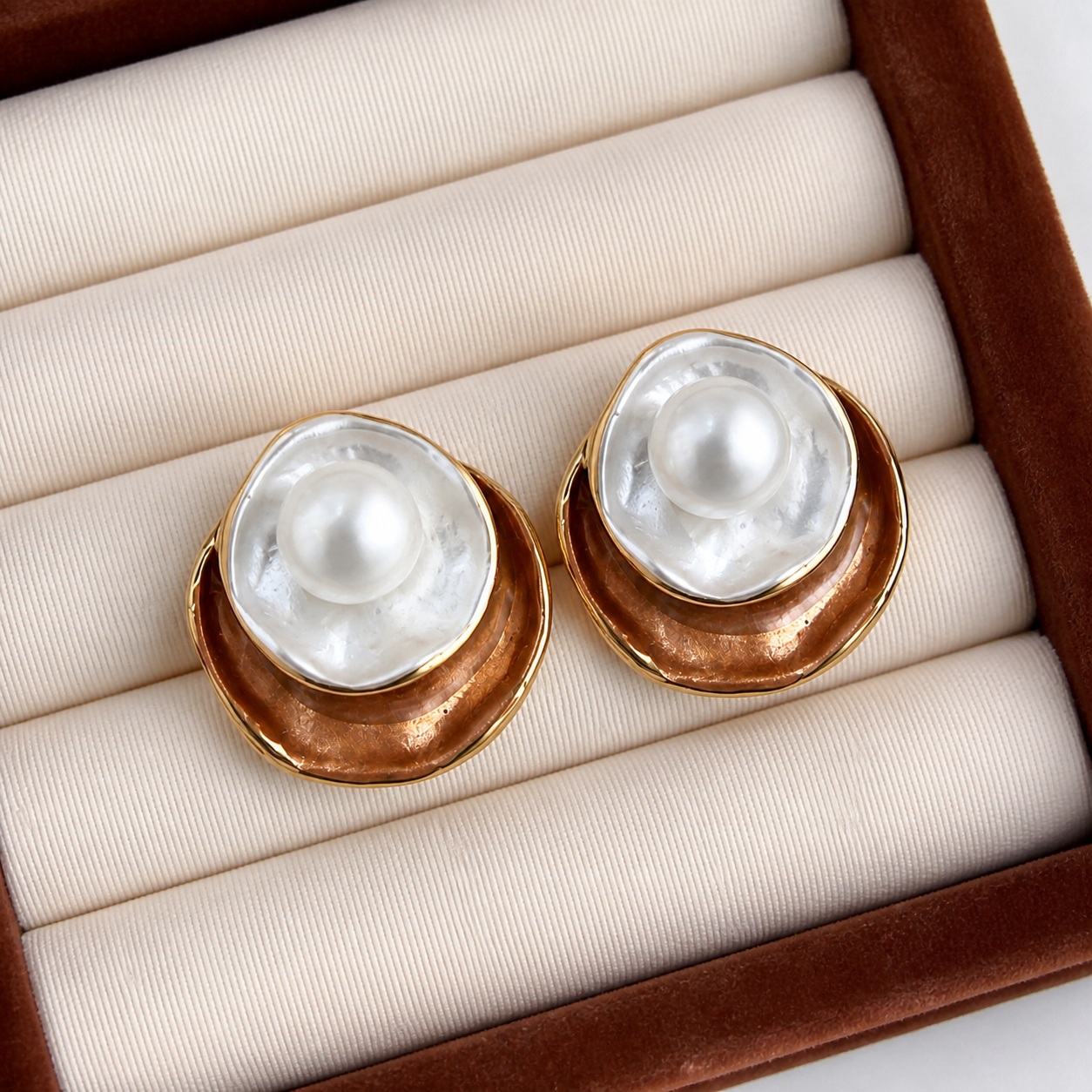 Natural Pearl Earrings
