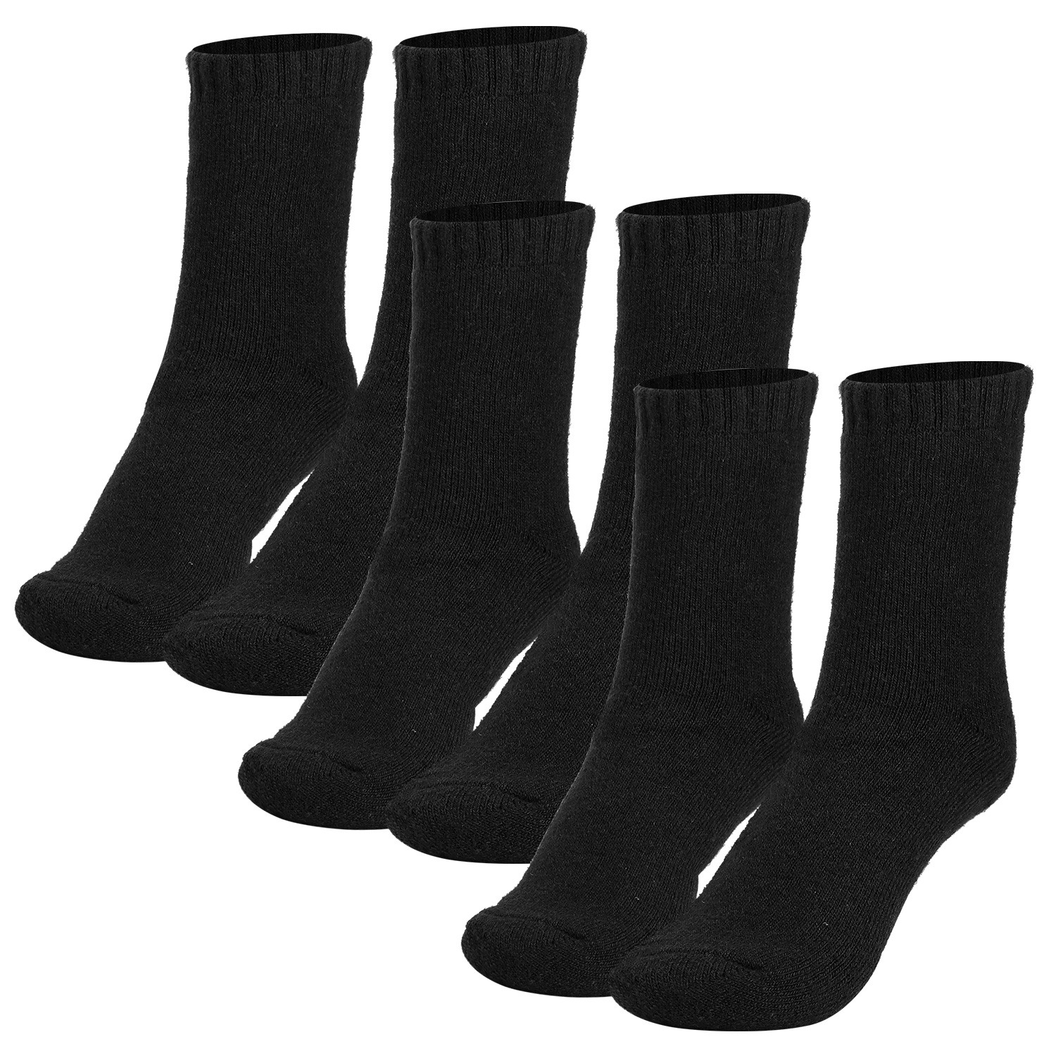 3 Color Options -- 3 Pairs Men Warm Wool Socks Soft Cozy Winter Thermal Socks For Men Thick Heat-Trapping Moisture Wicking Socks Indoor Outdoor — foto 16
