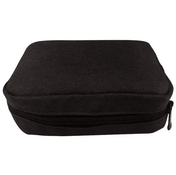 Multifunctional Waterproof SD Card Digital Accessories Travel Storage Bag - Black