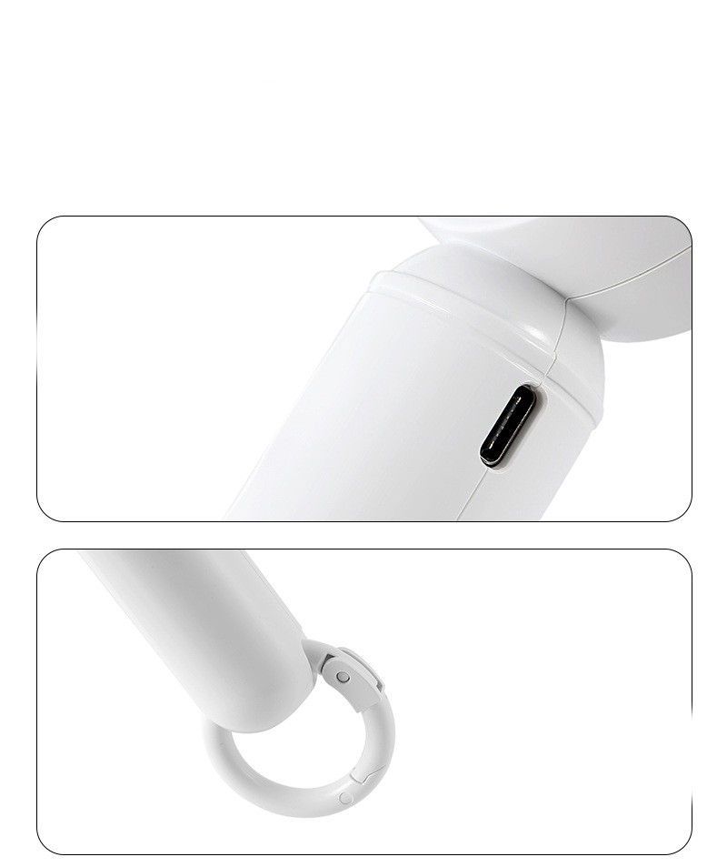 Mini ventilateur rafraîchissant rechargeable 2000 mAh 5
