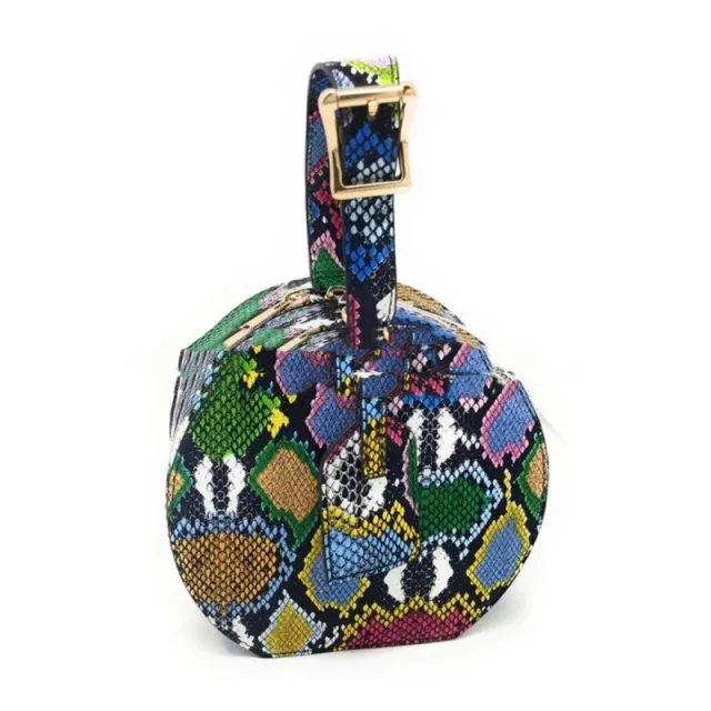 Ladies Snake Print Printed Shoulder Handbag Female Bag 8Style 43 - Shop at LoveMi