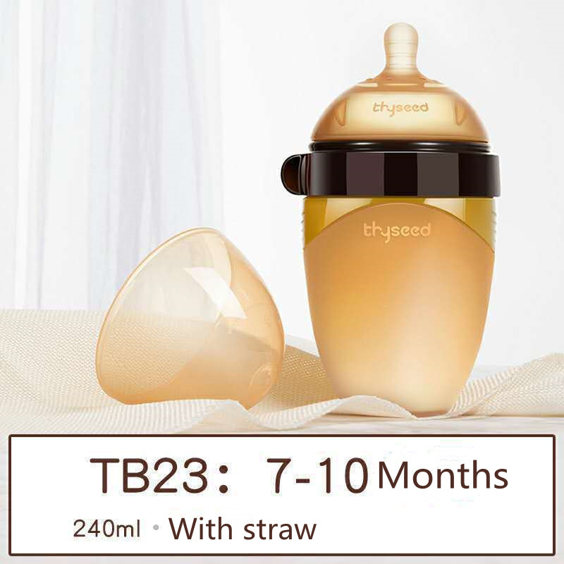 Silicone baby bottle