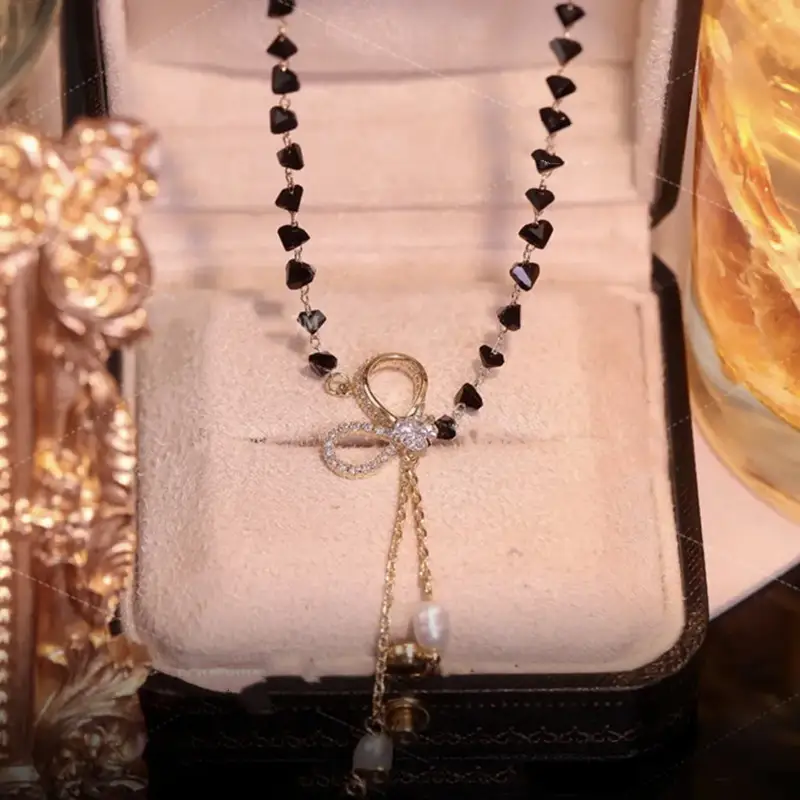 Freshwater Pearl Women's Light Luxury Clavicle Chain
