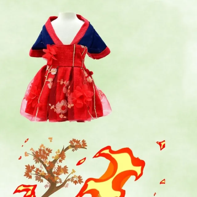 Cat Hanfu Clothes Pet Summer Thin Section 11Style - Shop at LoveMi