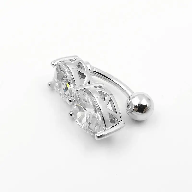Sterling Silver Belly Button Piercing Jewelry