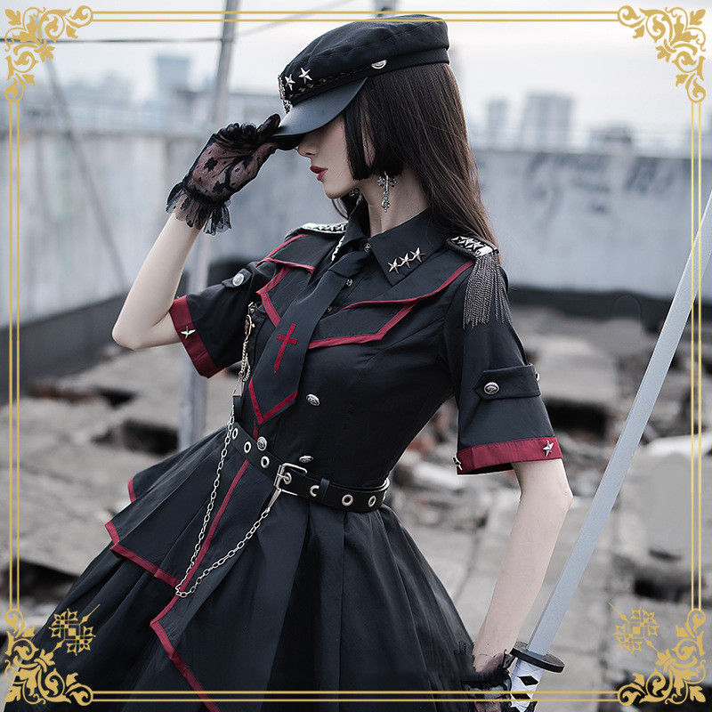 Polyester Military Dress, picture 6 of 7