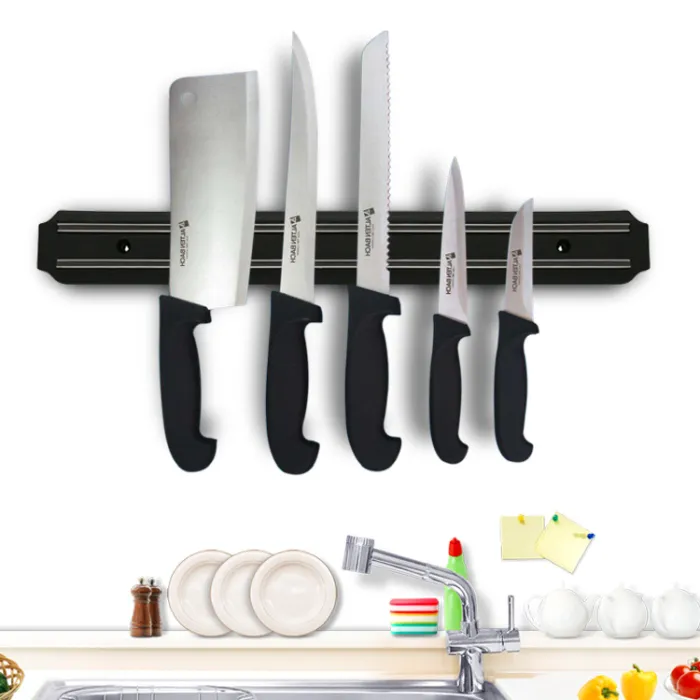 Magnetic Knife Holder Strip for Wall, Strong Magnet Knife Bar in 33, 38, 50 or 55 cm - detail photo 1