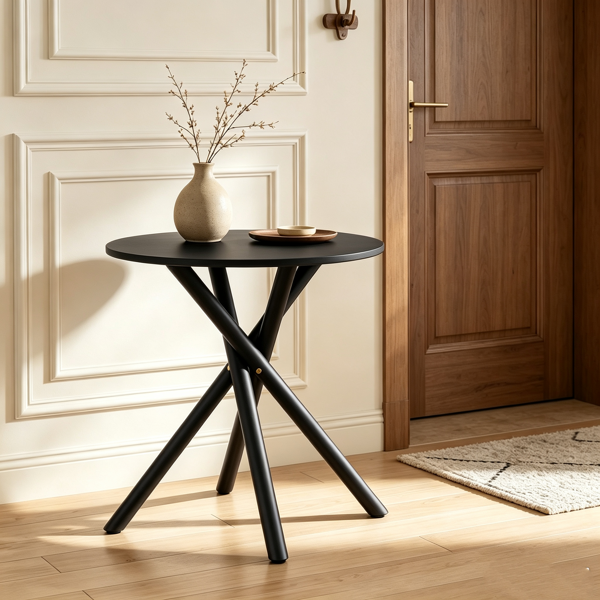Round Metal Side Table, picture 2 of 5