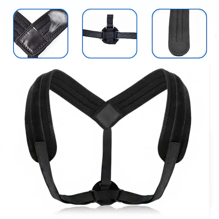 Anti-hunchback posture correction belt - 02.Black
