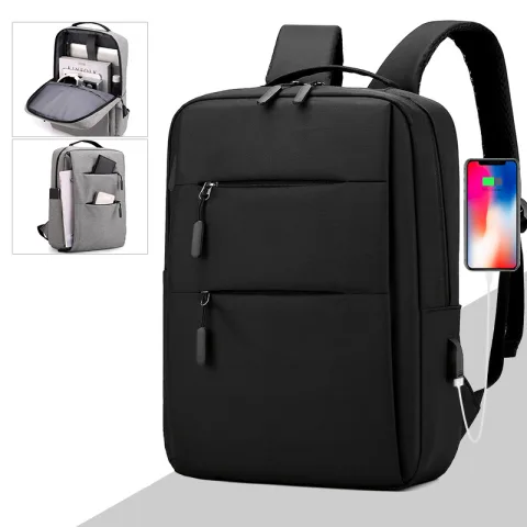 Laptop Backpack with USB Design High Capacity Bags