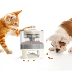 Pet Toy New Product Slow Food Catapult - Offwhitecylinder - View 1
