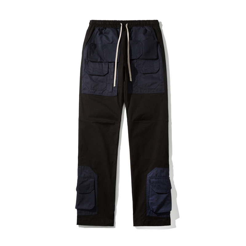 Title 1, Pantalones Cargo Casuales para Hombre Sueltos c...