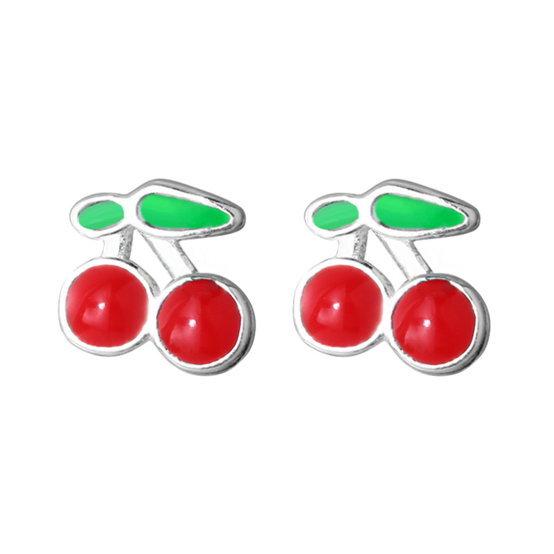 Title 4, 925 Sterling Silver Cherry Women