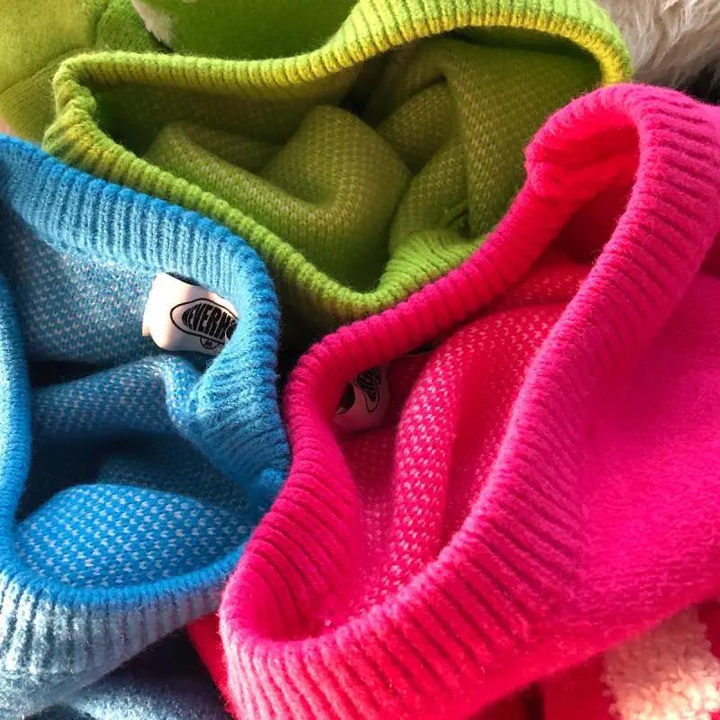 Lazy Style High End Design Korean Style Niche Knitted Sweater