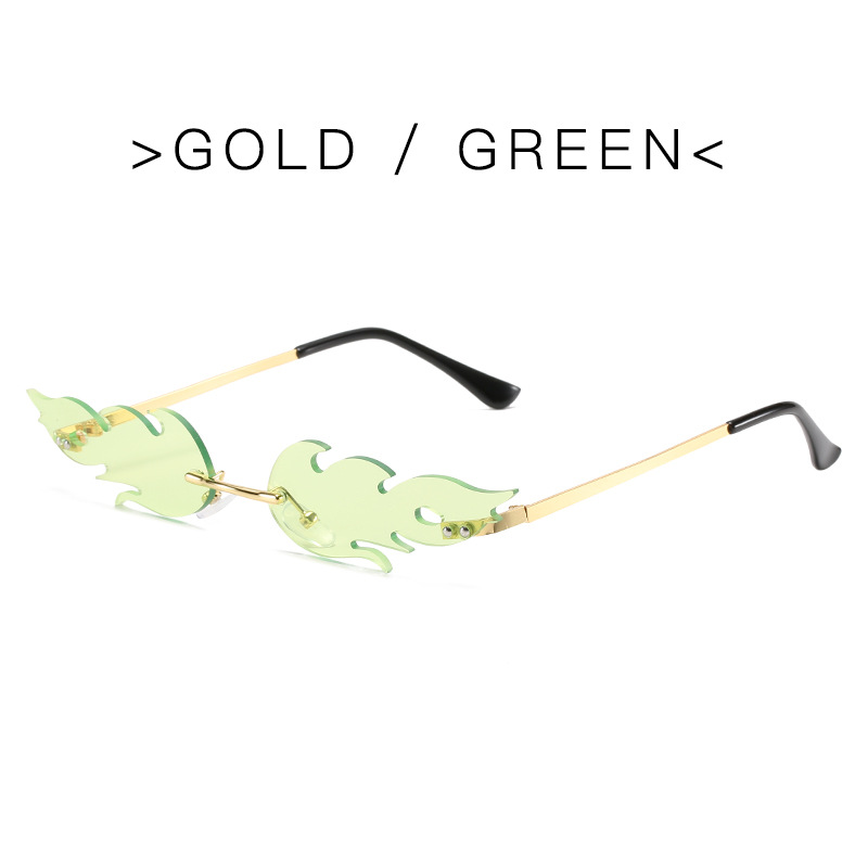 Title 14, Flame Shaped Sunglasses Jurchen Film