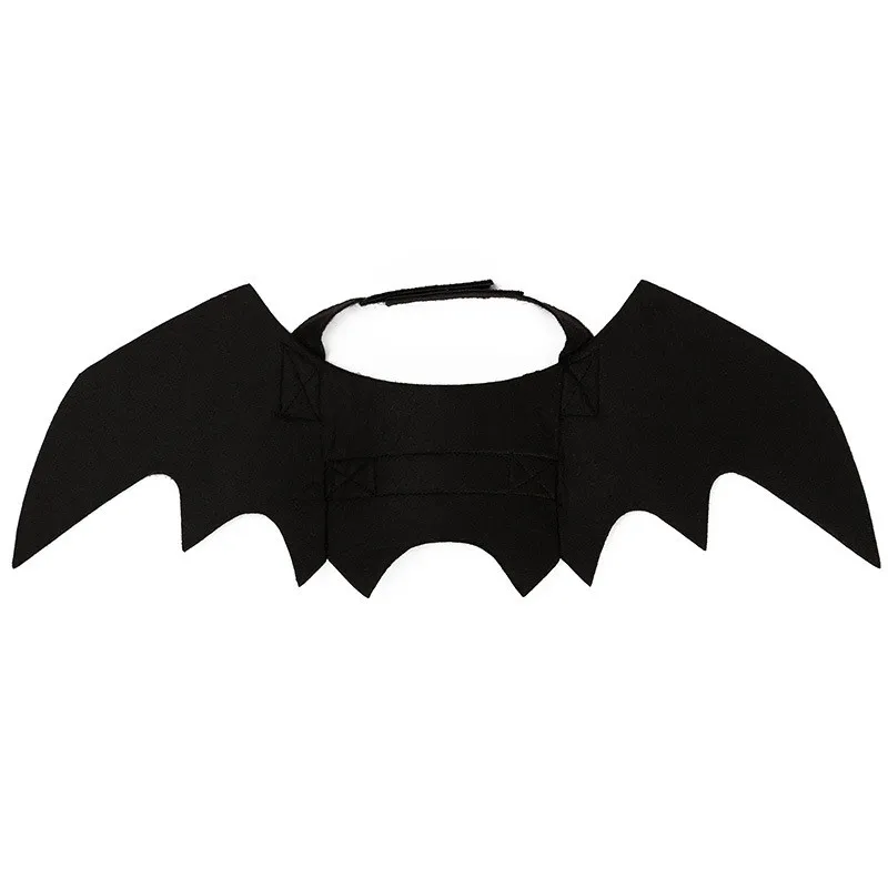 Halloween Costume Pet Bat Wing Pet Cosplay Prop Halloween Clothes Cat Dog Costume Pets Products - Black