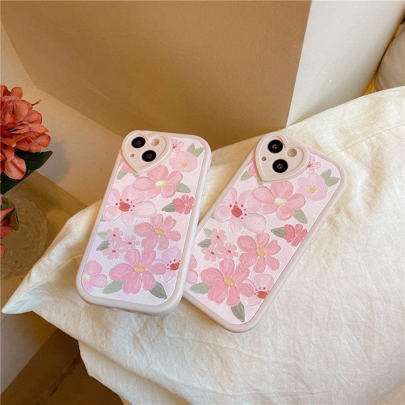 Ins Flower Soft Glue Mobile Phone Shell - Image 4