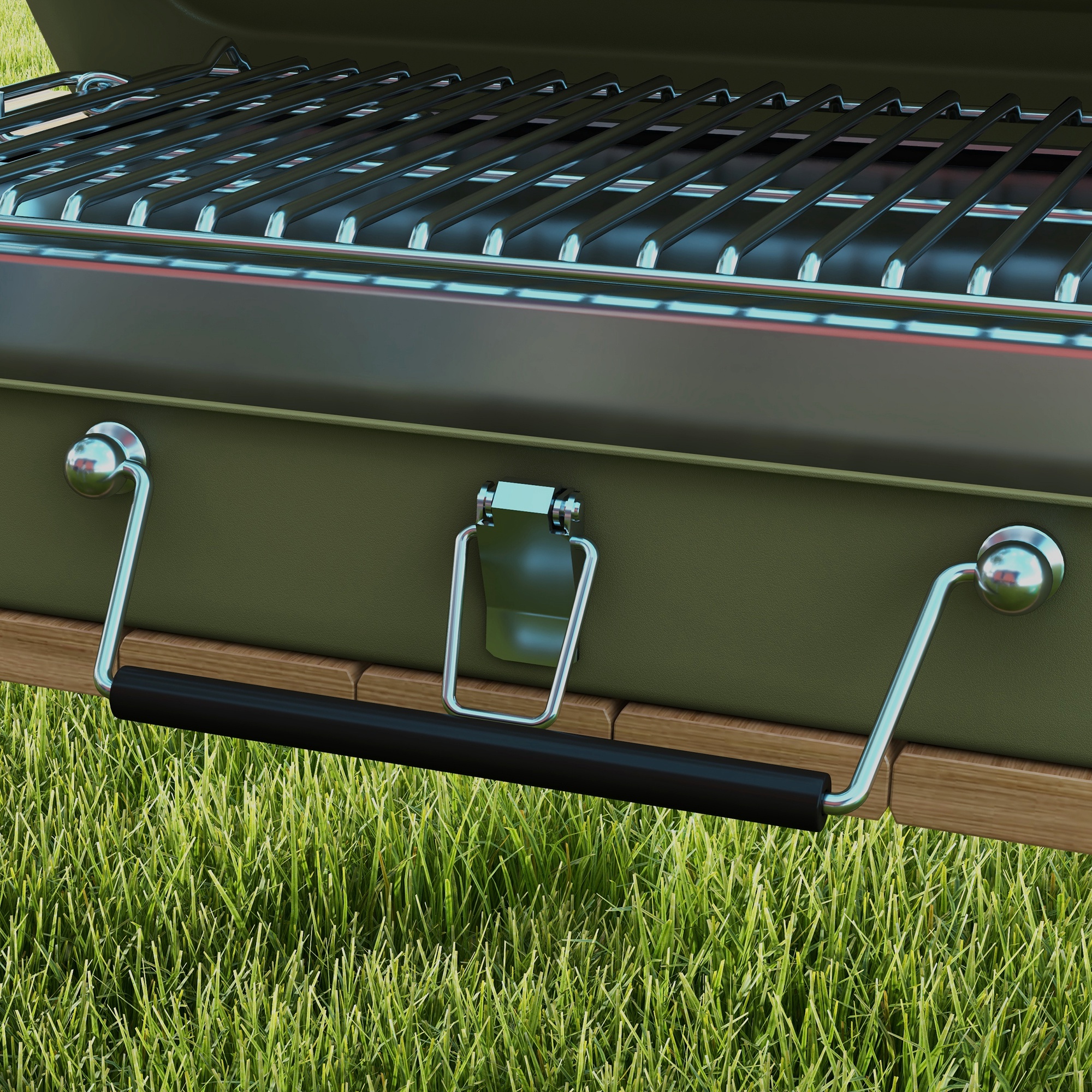 Metal Portable Barbecue Grill — image 5