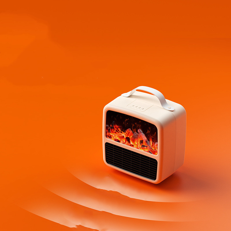 Radiateur Soufflant Effet Flamme 3D — Chauffage Décoratif 2
