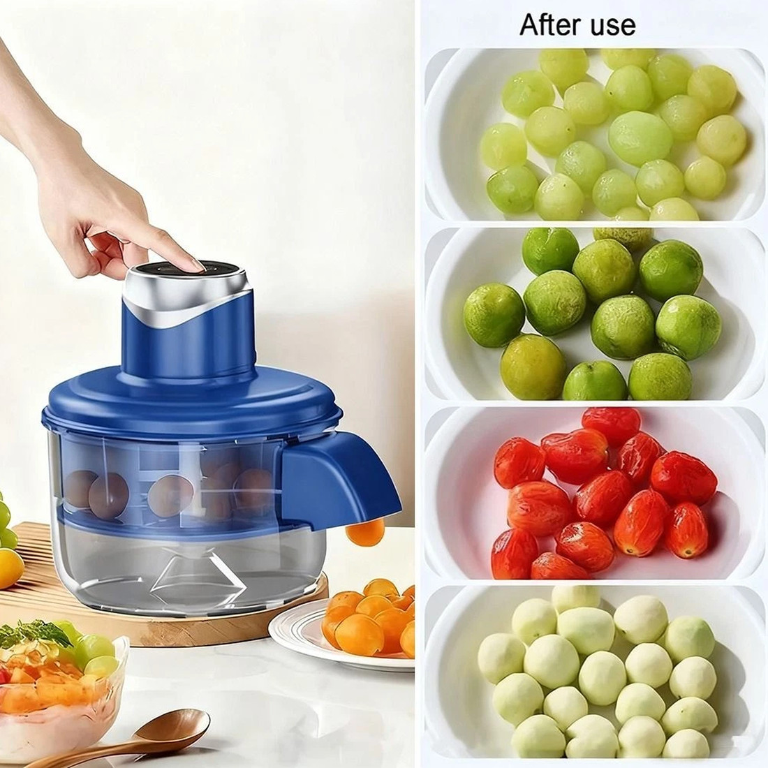 Effortless Peeling Electric Grape Machine Fruit Peeler Tool — image 7