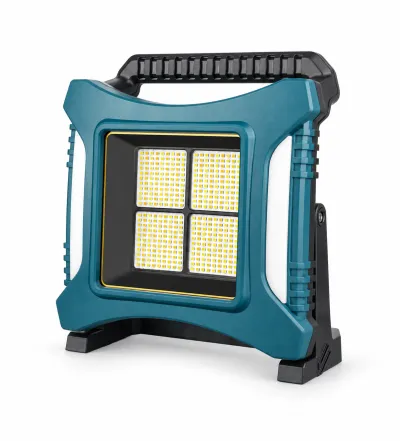 Rechargeable Battery Display Type C Batteryversion 18650 W8142 4 SMD 2835 LED Flood Light 6500mAh