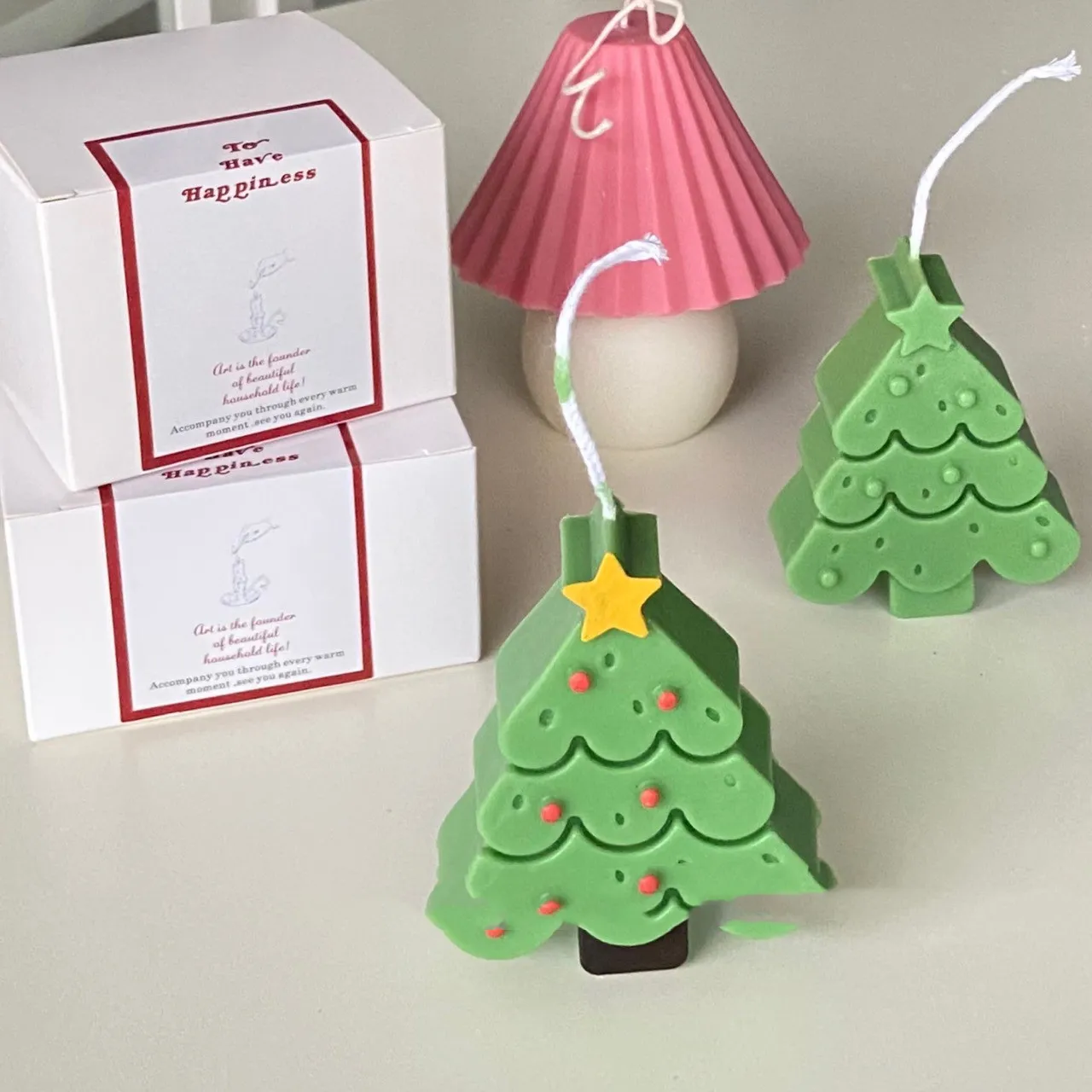 Santa Claus Candles Ins Christmas Decoration Girls Souvenirs – image 5