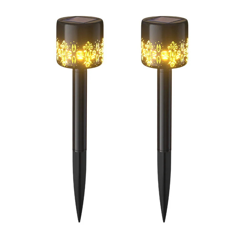 New Solar Plastic Lawn Floor Outlet Projection Lamp, Garden Decoration Lights – image 2