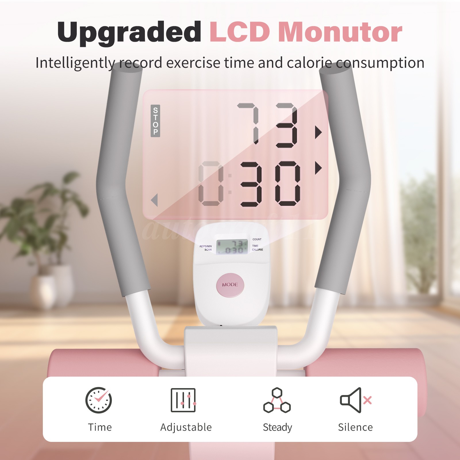 Ab Machine Abdominal Exercise Cruncher Trainer Body Shaper Gym Equipment Trainer