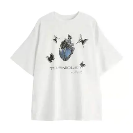 In Summer The Little One Wears A Loose Fitting Jacket White - Shop at LoveMi