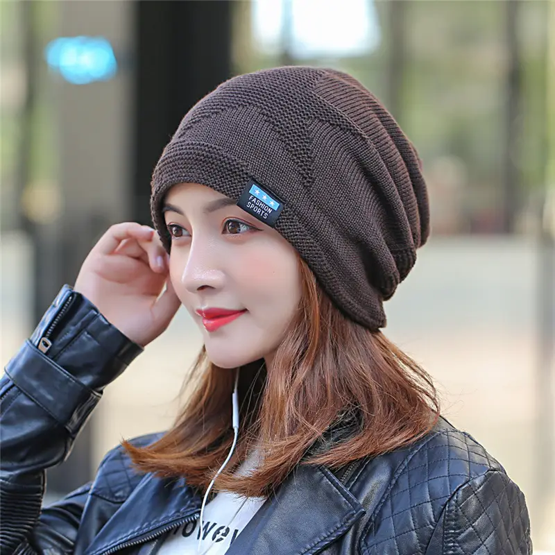 Autumn And Winter New Fleece Five-pointed Star Wool Hat