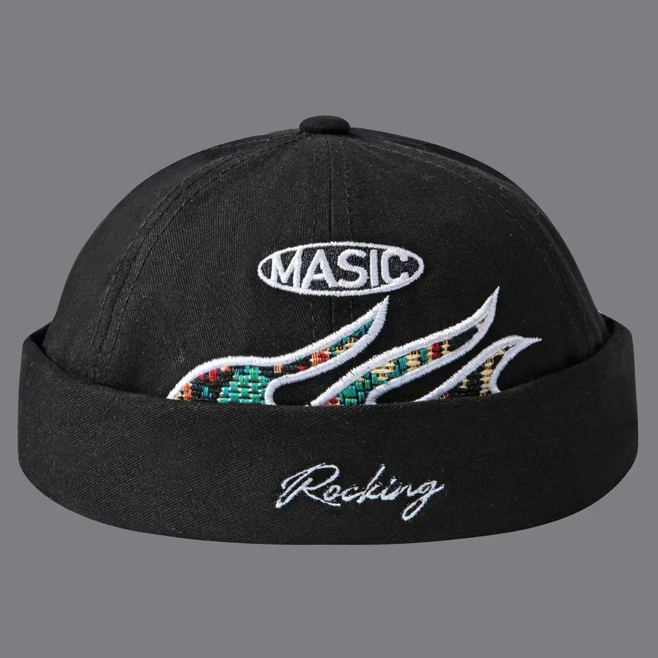 Fall Men's And Women's Matching Soft-top Embroidered