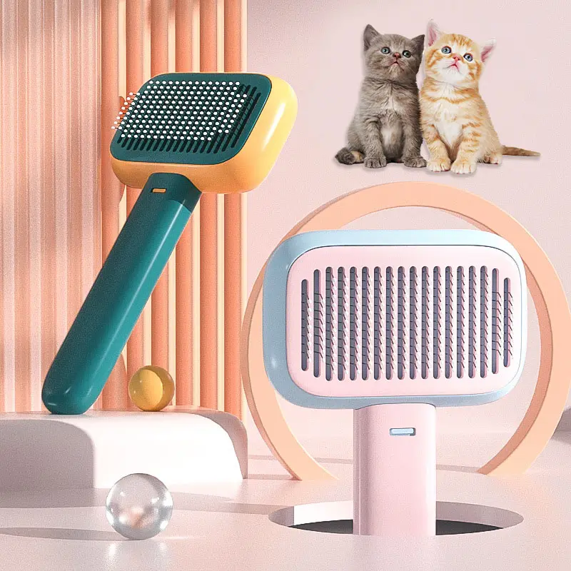 New Pet Cat Dog Hair Brush Massage