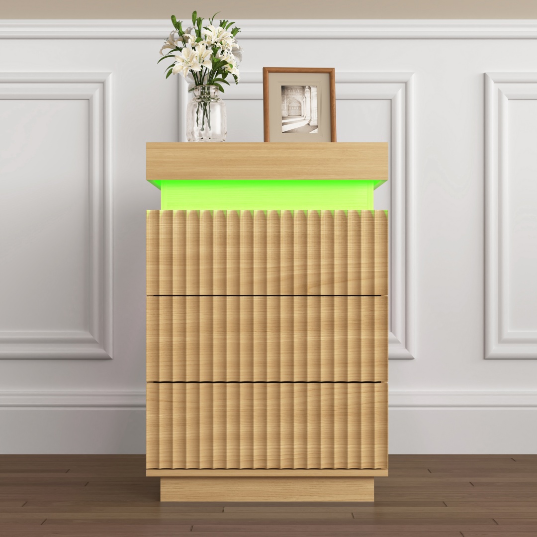 Nightstand Set with Charging, picture 3 of 5